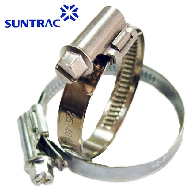 Germany type German style without welding points DIN3017 hose clamp