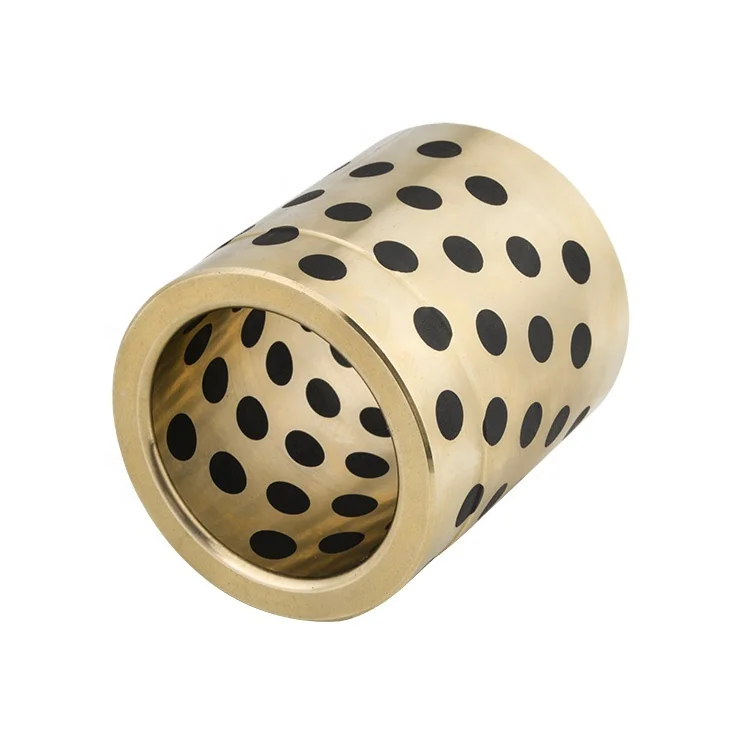 CuZn25Al5 Graphite oiles bronze bush,  bronze guide bushing,  JDB oil-free guide bearing