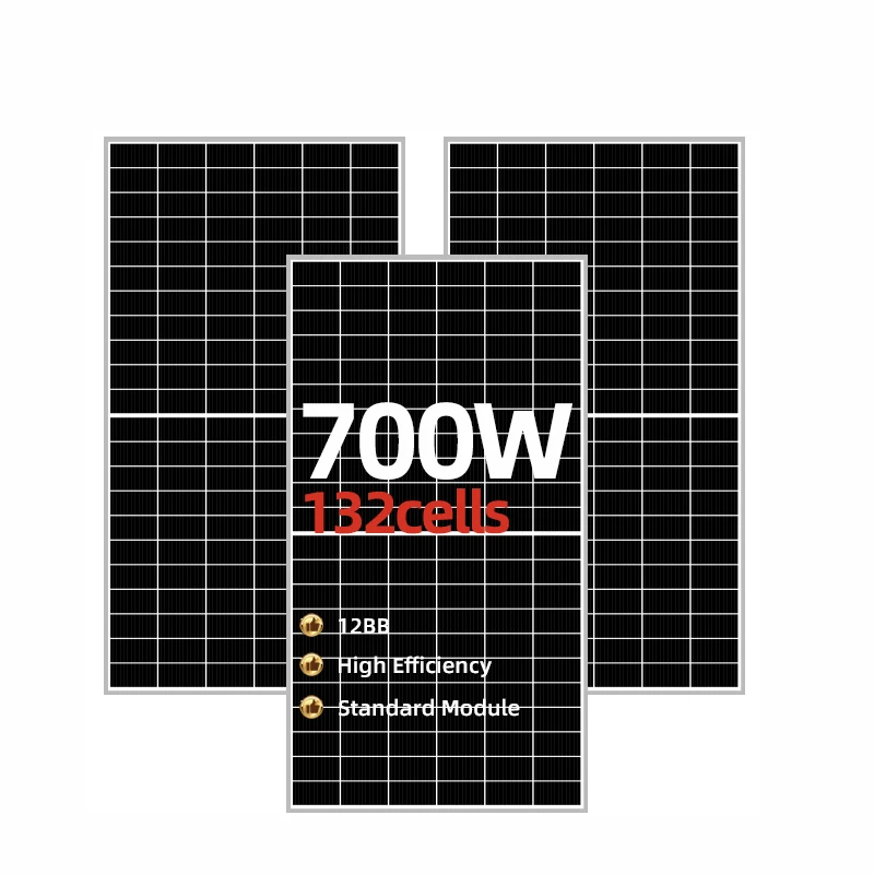 700 ватт монокристаллические 660 Вт монолитные солнечные фотоэлектрические панели 600