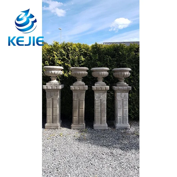 Cast Stone Sandstone Cement Concrete Precast Flower Pot Moulds