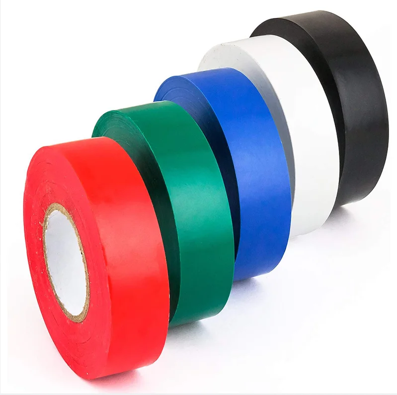 Manufacturer wholesale PVC electrical tape insulation waterproof lead-free black tape wire sealing and binding tape