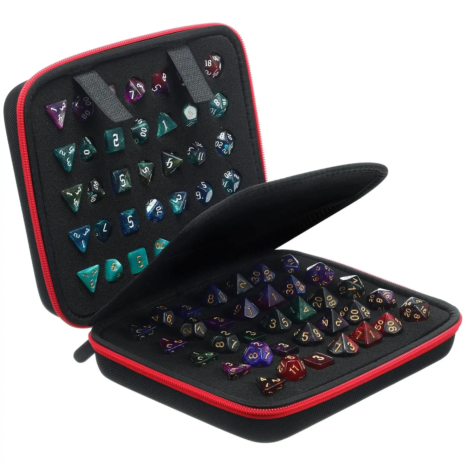 Wholesale Custom Big Hard Eva Case Durable DND EVA Dice Tray Case bag Removable Playing Gaming Dice
