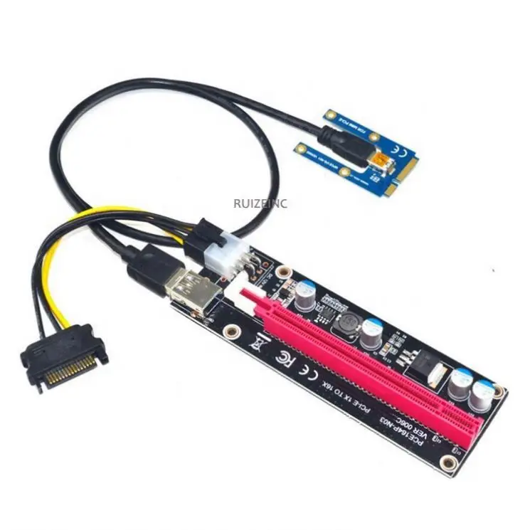 Mini PCIe to PCI express PCIE 16X Riser Card Adapter for Laptop External   EXP GDC mPCIe to PCI-e slot Card SRUIS