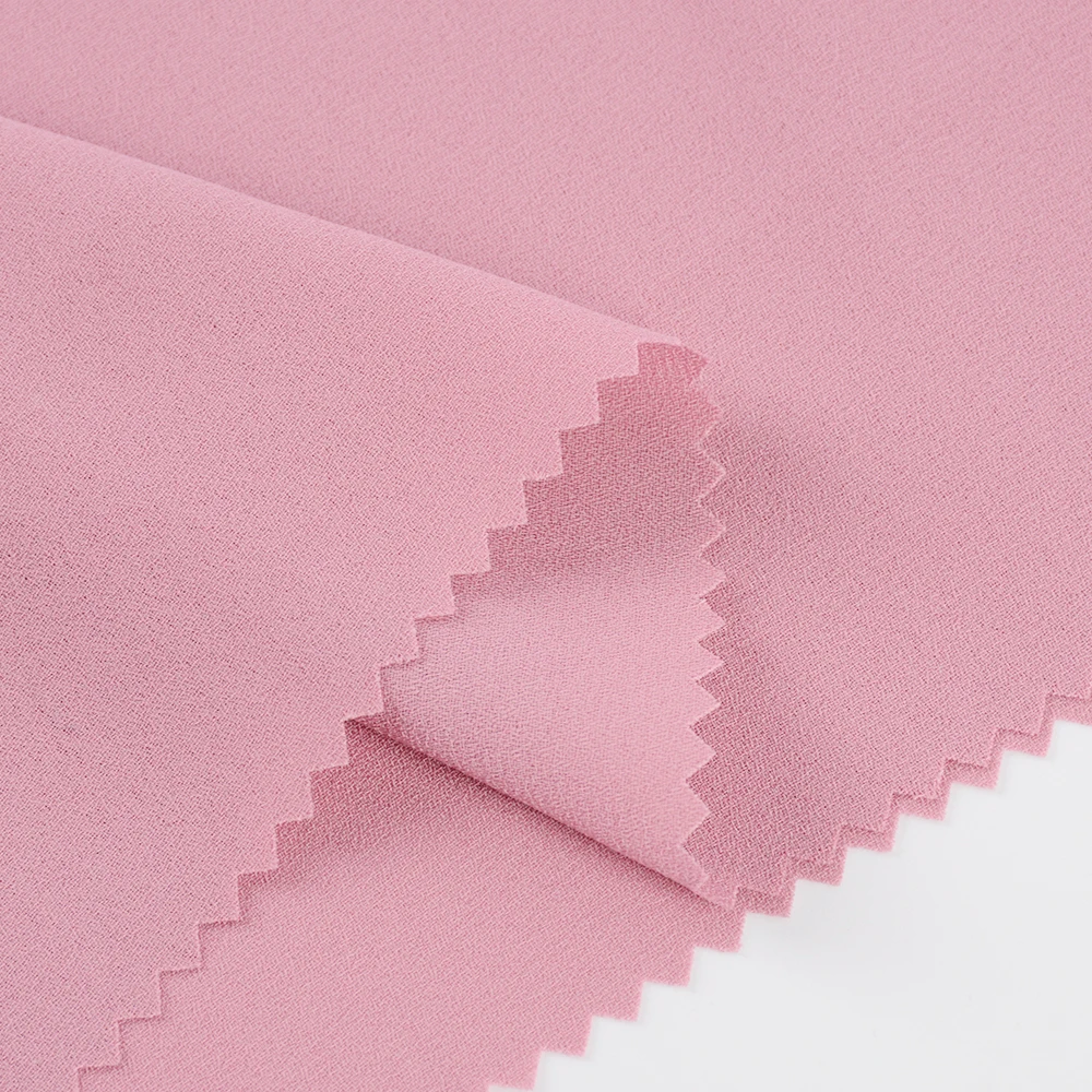 New Arrival GGT Dyeing Gorgette Polyester 75d Chiffon Crepe Fabric For Hijab