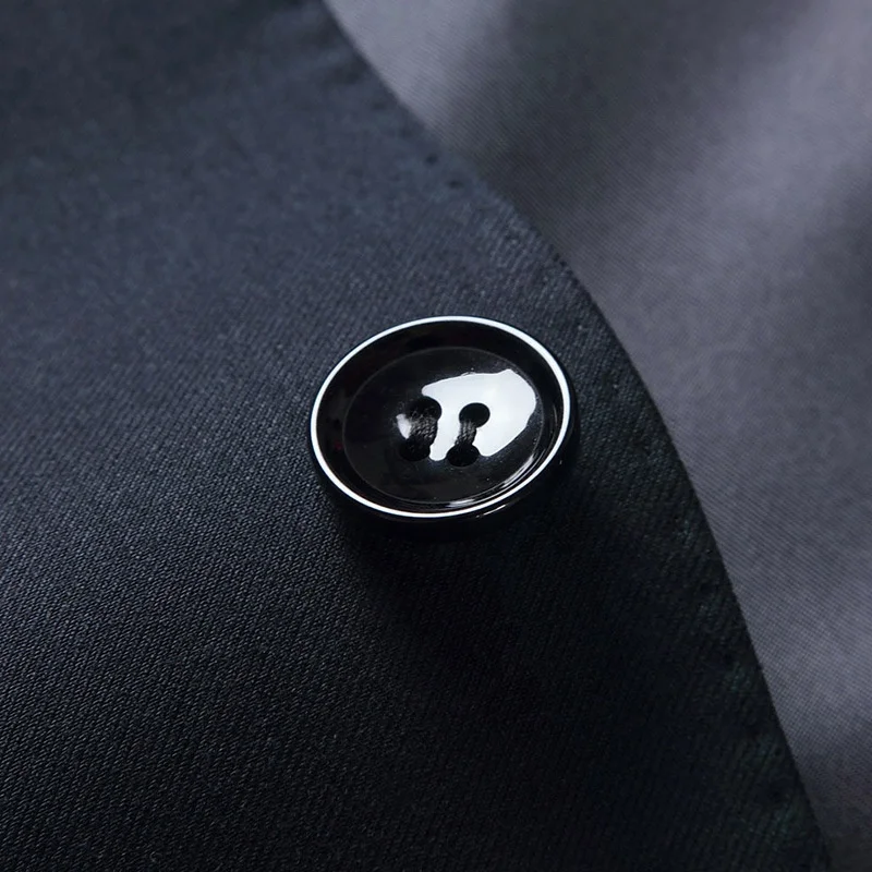 2019 Two Piece Men Prom Suits Wholesale Groom Groomsman Wedding Tuxedos Jacket + Pants