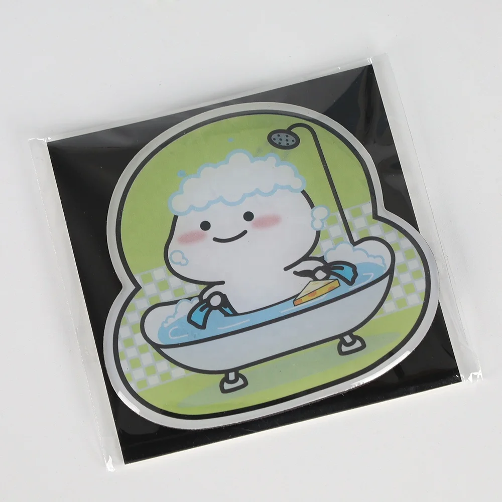 Promotional Gift Custom Refrigerator Magnet Acrylic Fridge Sticker Shaped Plant Leaf Fridge Magnet