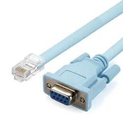 5ft 1.5m for Cisco Console Cable RJ45 to DB9 72-3383-01 Switch Router