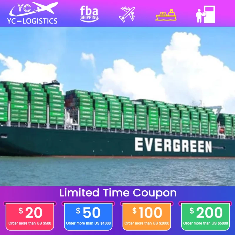 The cheapest freight forwarding company sea shipping from China to USA UK Canada Europe FBA freight agents