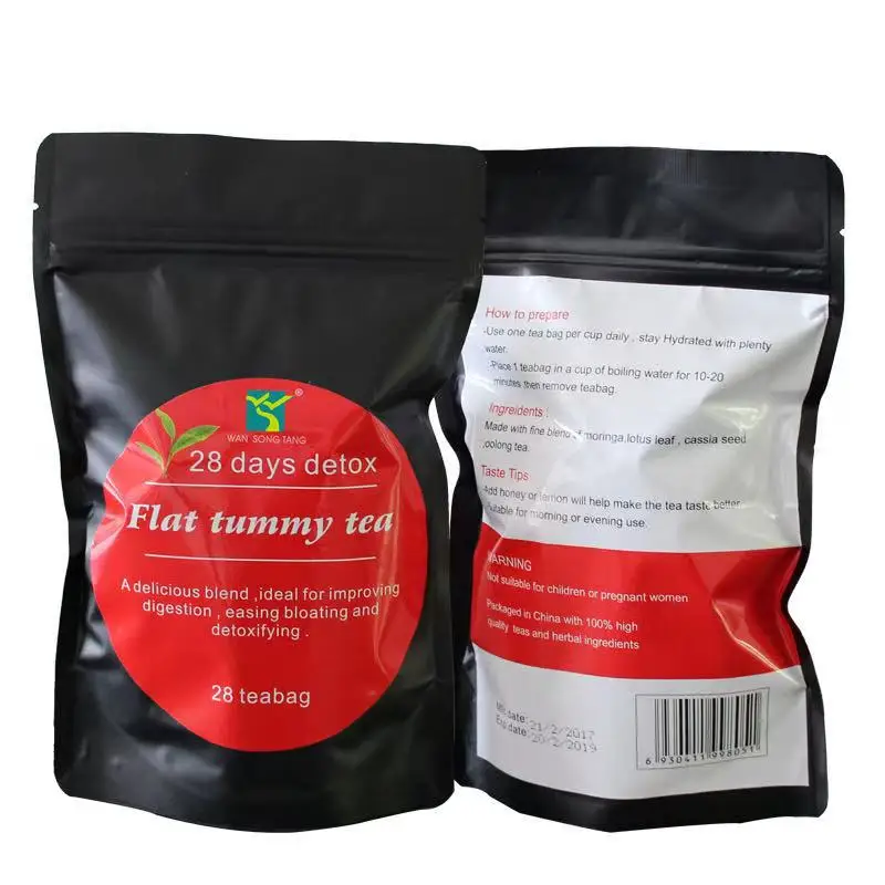 Wholesale Slim Tea 28 Days Detox Slimming Tea Flat Tummy Tea