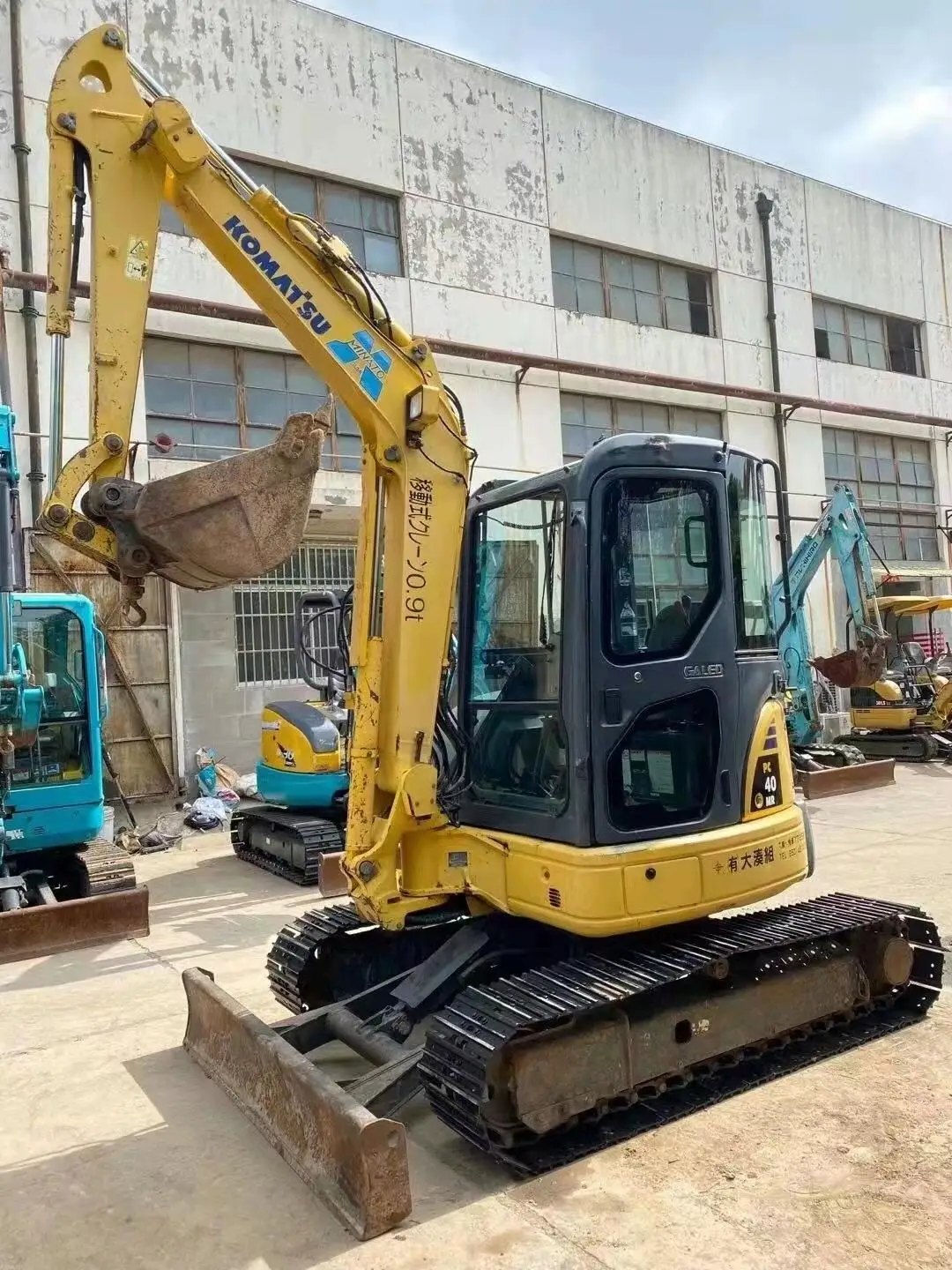 Komatsu PC35mr PC55mr PC40 PC50 in good condition High quality earth-moving machinery Used Mini Excavators