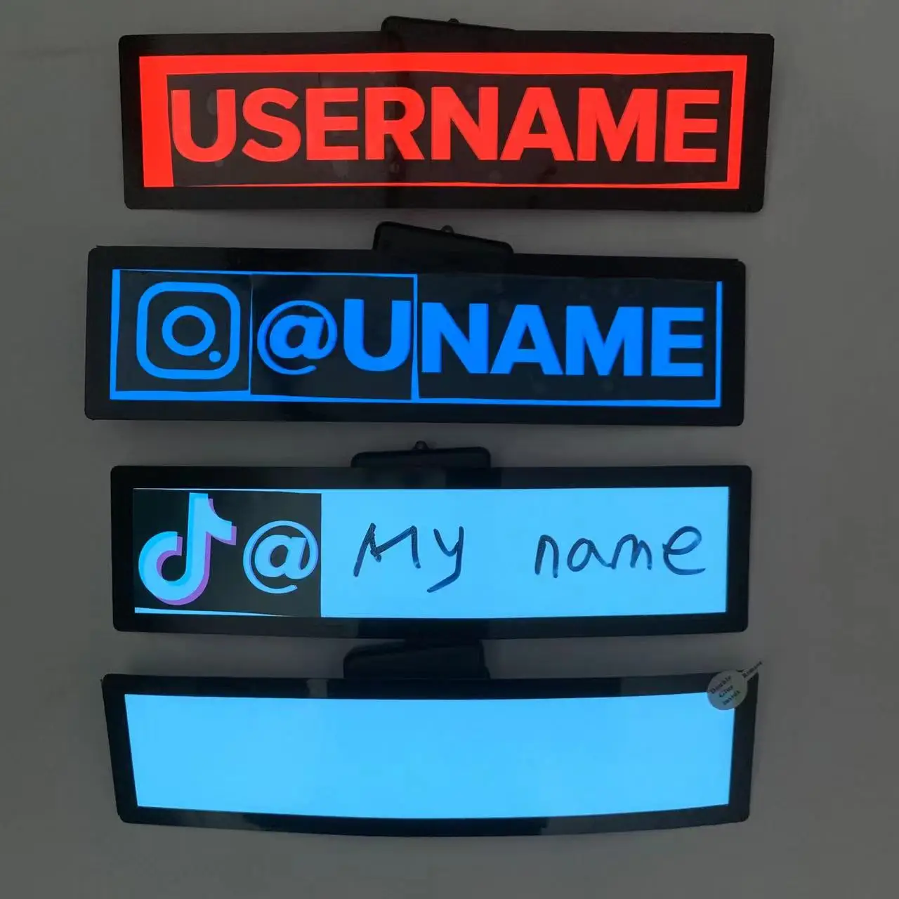 Электрический лобовое стекло 5 звезд требуется автомобиль светодиодный знак свет окна наклейки JDM светящаяся панель