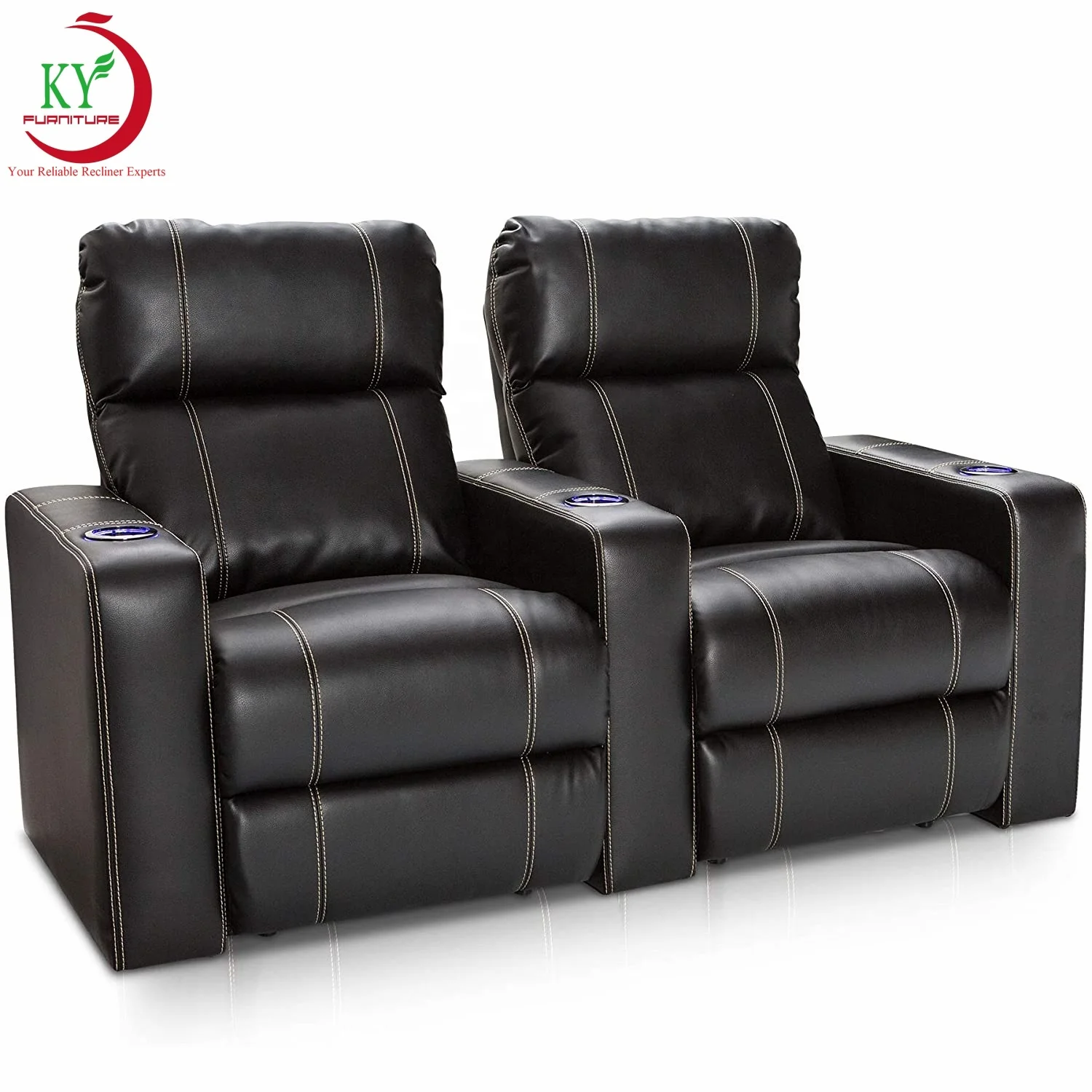 Geeksofa Theater Seating Electric Recliner Sofa Furniture Best Modern Room Chair Reception