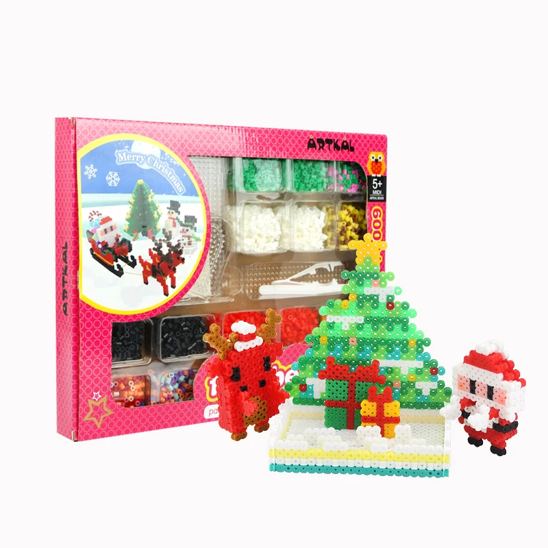 Wholesale Of New Product OEM Merry Christmas S-5mm 6,000 Artkal Beads Set Ideal Gift for New Years, Birthdays, Christmas