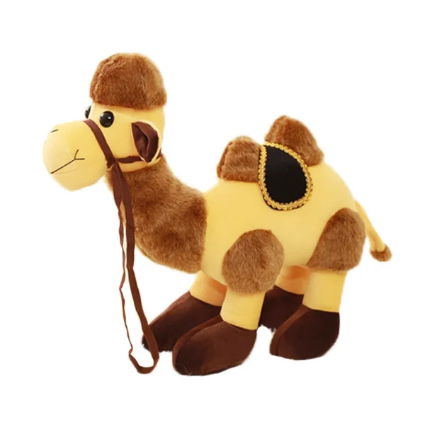 JM9160 Лидер продаж 45 см двугорбый Мягкие плюшевые игрушки Camel