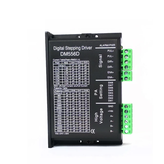 2phase digital stepper driver DM556D stepping driver used for nema23 nema24 sepper motor
