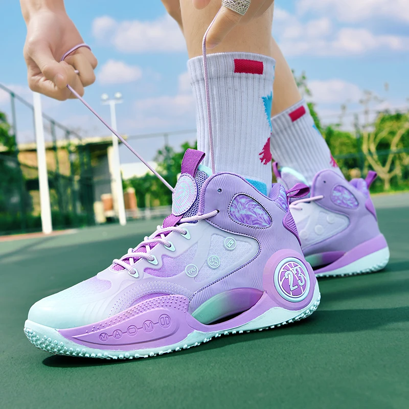 Fashion Hot Selling Sports Running Shoes Men Basketball Shoes and Sneakers Men Shoes Sports