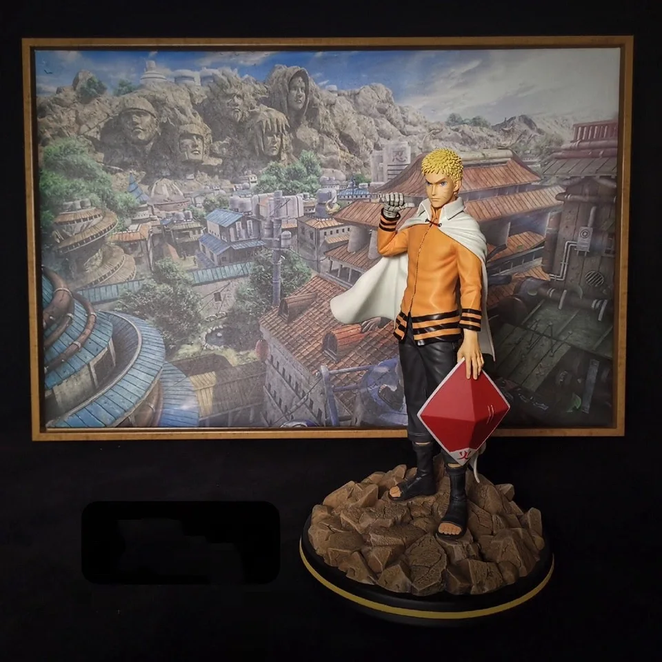 8 Styles Anime Hokage Hashirama Tobirama Sarutobi Hiruzen Namikaze Minato Tsunade Kakashi Action Figure PVC Statue Gift For Kids