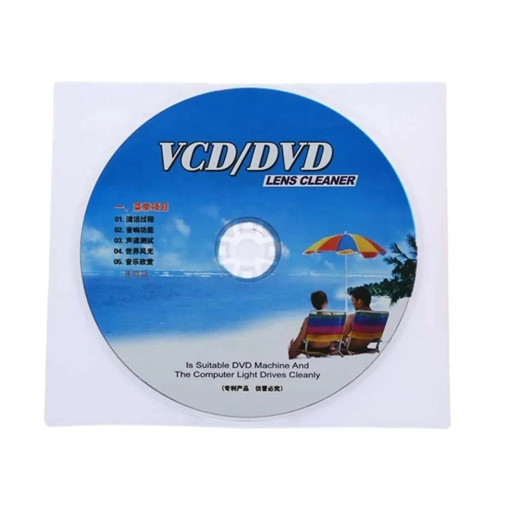 Портативный CD VCD DVD-плеер очиститель для объектива пыли удаление грязи набор восстановления диска DVD жидкость простой в использовании