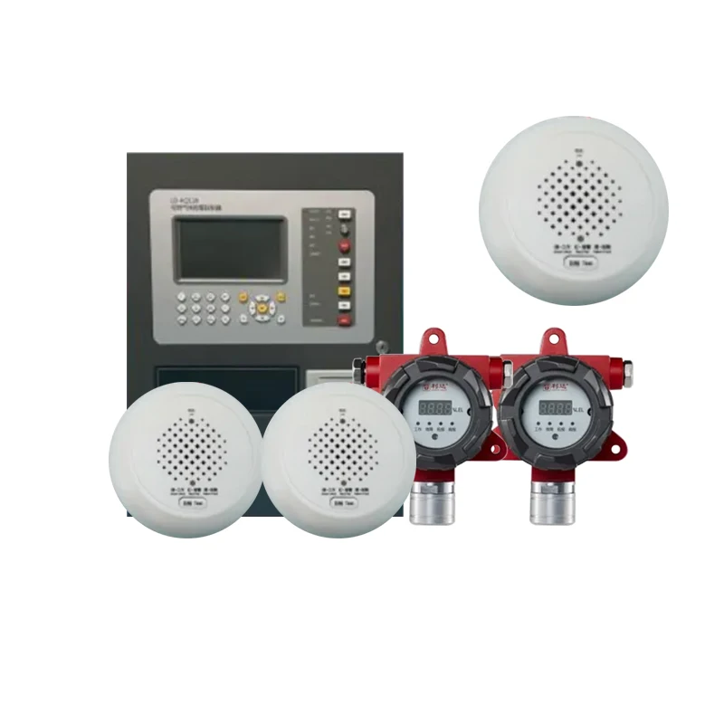 Fire Engineering Smoke Detection Installation Emergency Broadcasting Host Electrical Fire Monitoring Gas Fire  System