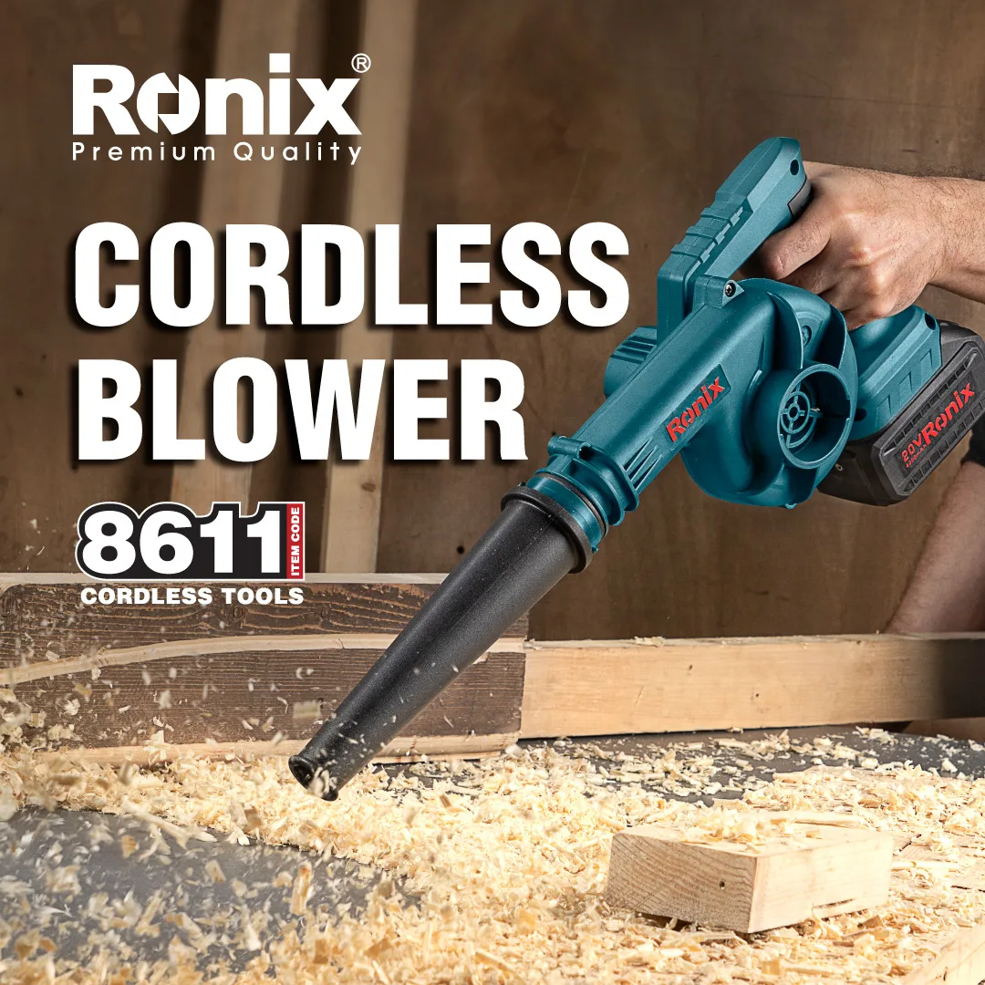 Ronix 86 серии бесщеточный литиевый аккумулятор перезаряжаемый беспроводной многофункциональный набор инструментов для деревообработки садовый ручной