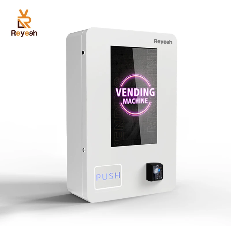 Умный торговый автомат небольшой модный дизайн 32-дюймовый сенсорный экран настенный для наличных денег кредитных карт