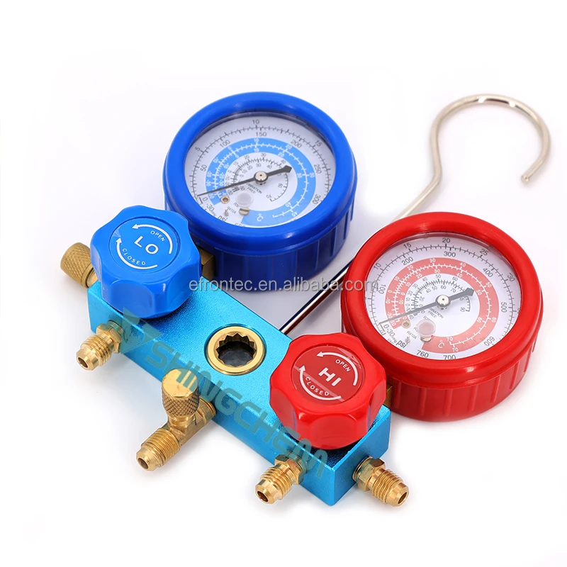 High Quality 60 inch AC Freon Charging With Hose HVAC Refrigerant R12 R22 R404 R502 R134A