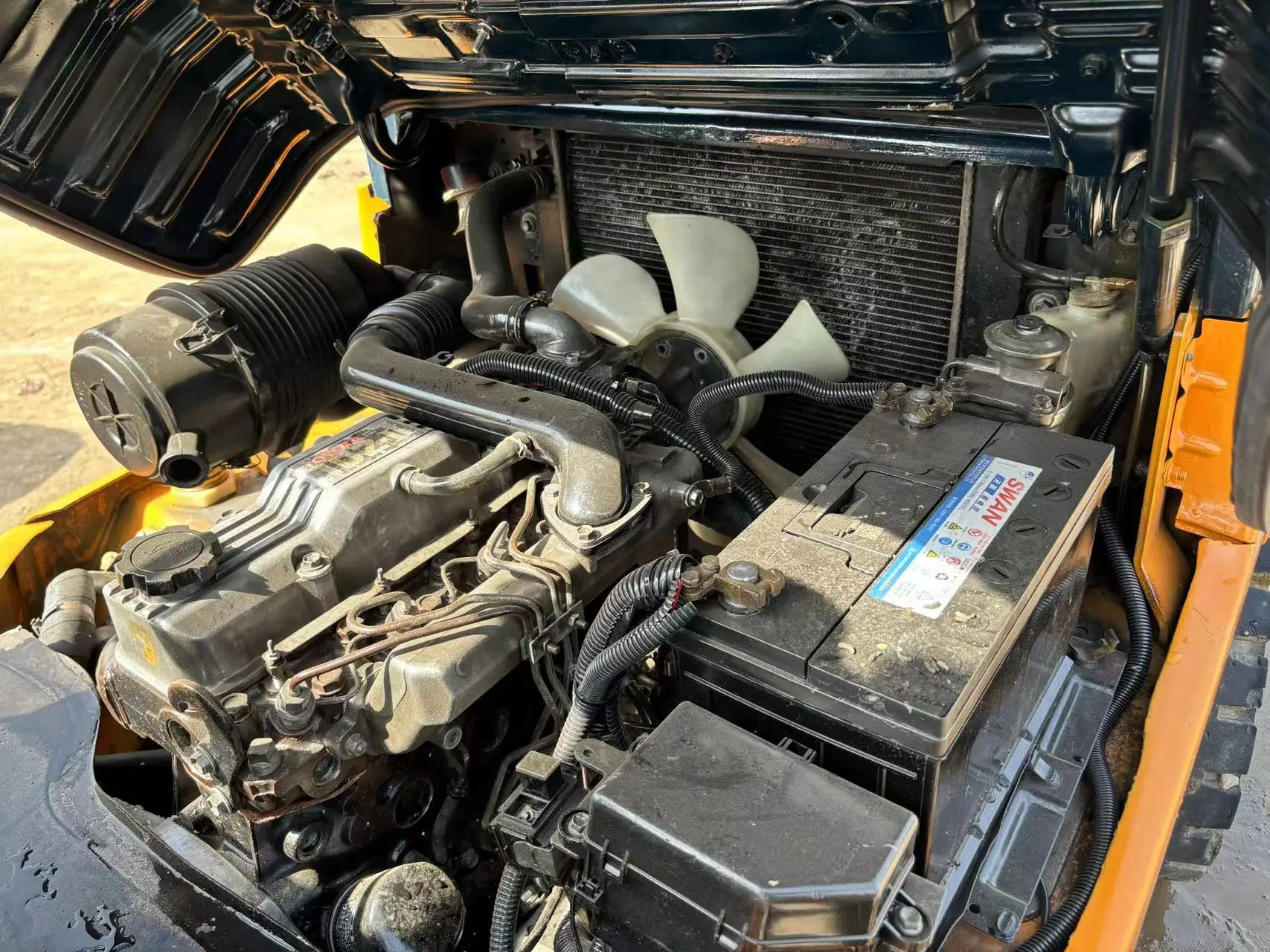 japan original used TOYOTA30 forklift for cheap sale in china TOYOTA 30 Used Forklift mini good condition 3ton small TOYOTA30