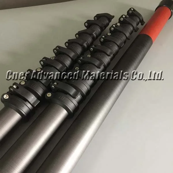 Трубка-удлинитель из углеродного волокна диагональю 6 м 8 5 10 3K телескопическая стойка стекловолокна для