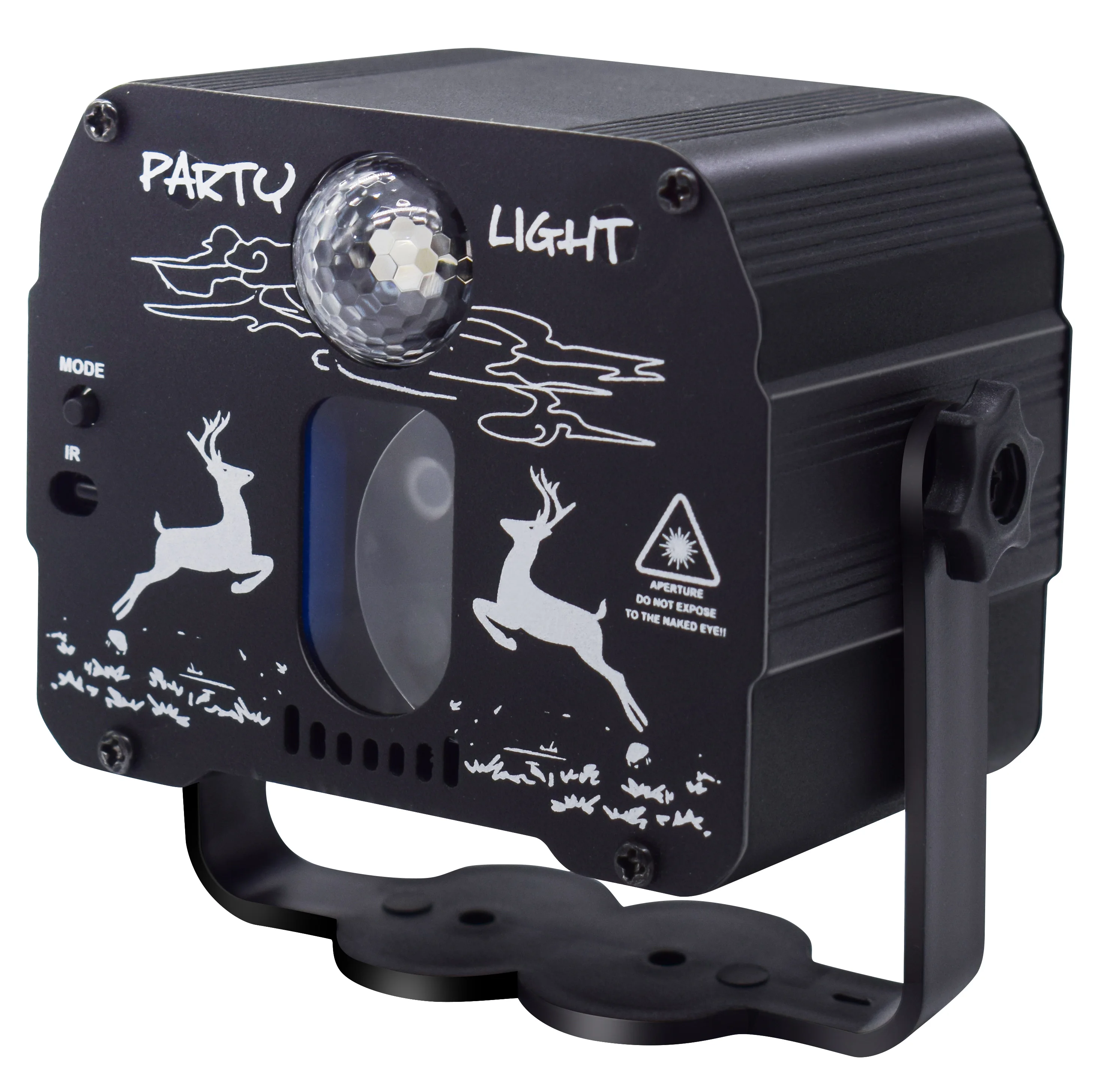 Home voice control Colorful lights KTV flash Bar Magic Ball Laser stage light Dormitory projection Rotating bungee lights