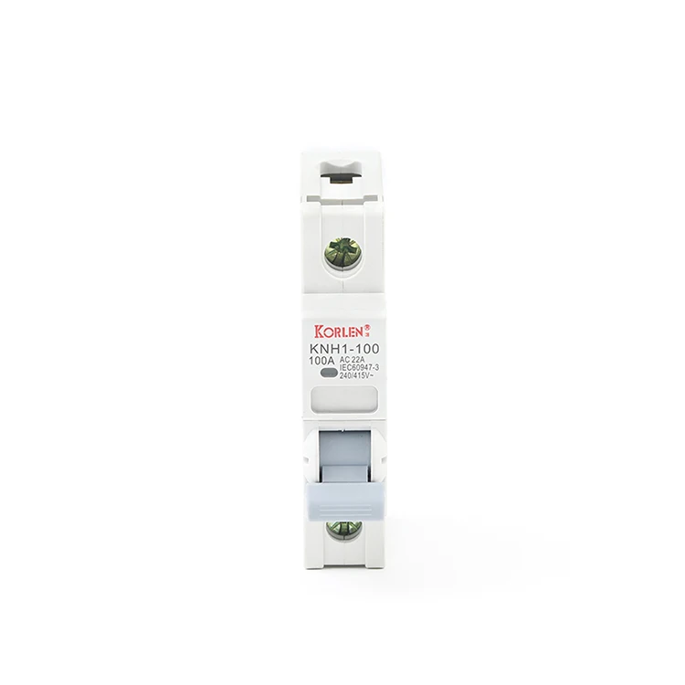 3 phase 125A 400V on-off-on MCB isolating switch mini circuit breaker
