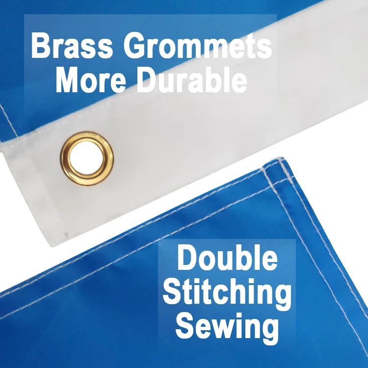 Wholesale 90x150cm Polyester Custom Flag for Advertising Digital Printing Free Design