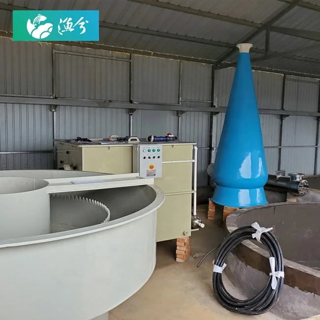 
Aquaculture tanks for large circulating water shrimp farm 