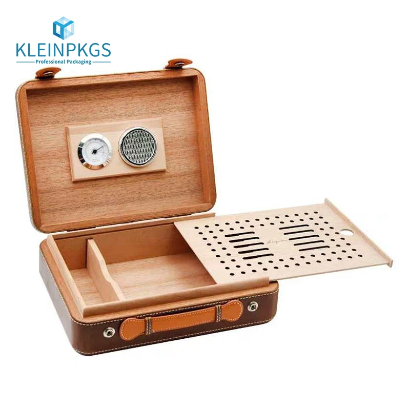 Large Cigar Box Cigar Box Lock Case Wood Cigar Box