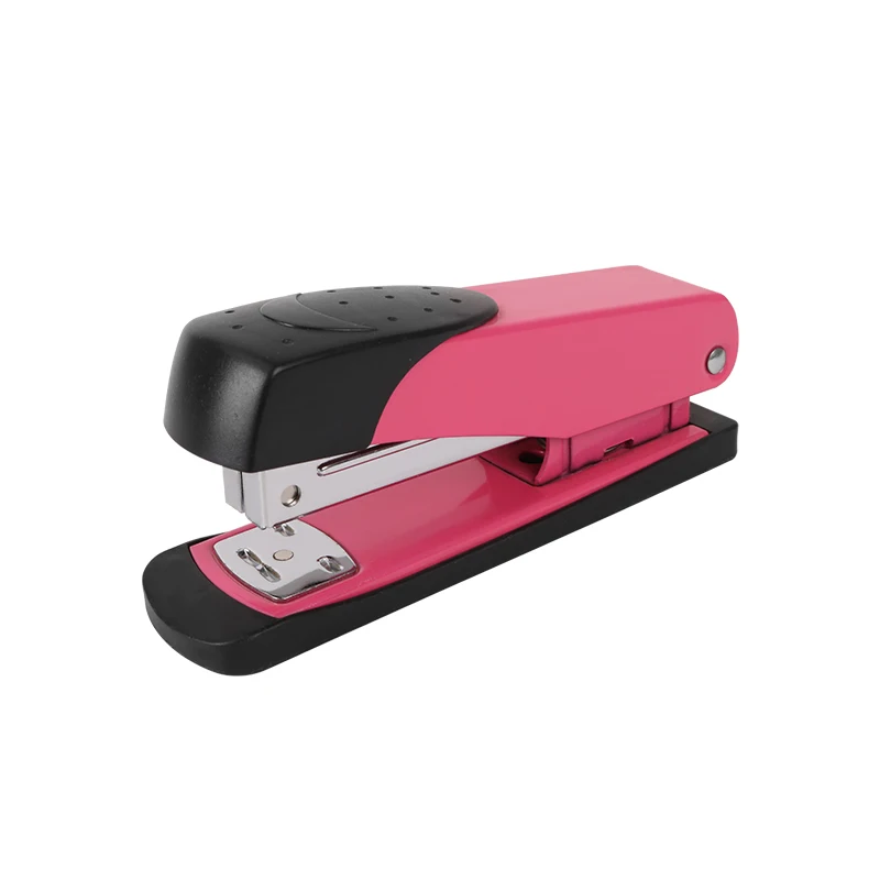 Durable office desktop 20 sheets paper standard manual stationery metal stapler