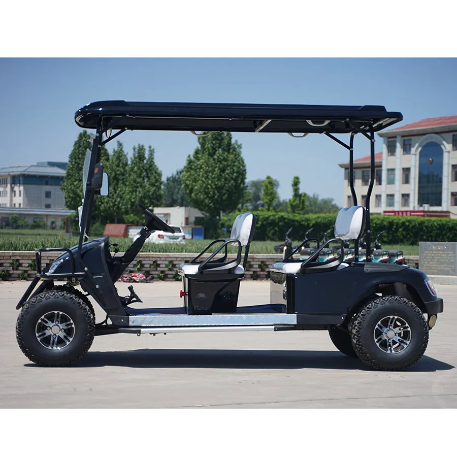 Electric Sightseeing Bus 4 Seater Battery Operated Golf Cart New-energy electric vehicle hunting cart