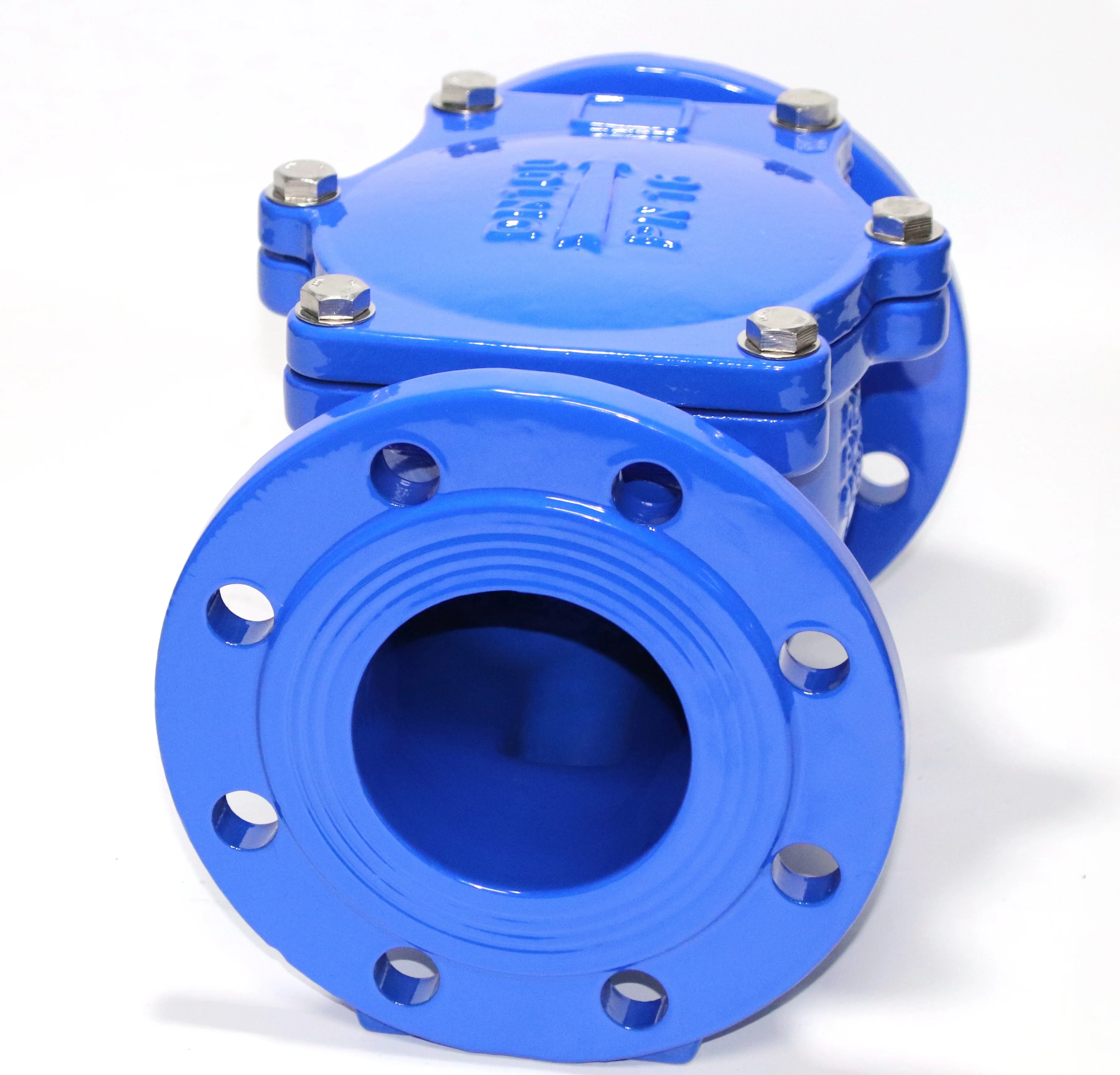 BTVAL Promotion Price BS5163 DIN F6  Rubber Flap DISC Check Valve  NO return valve