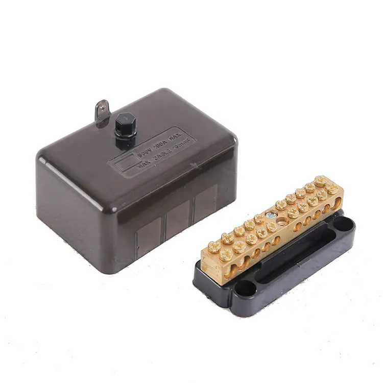 ELMAK 100Amp service Fuse Holder Complete With 80Amp Fuse black isolation Link with Saa certificate