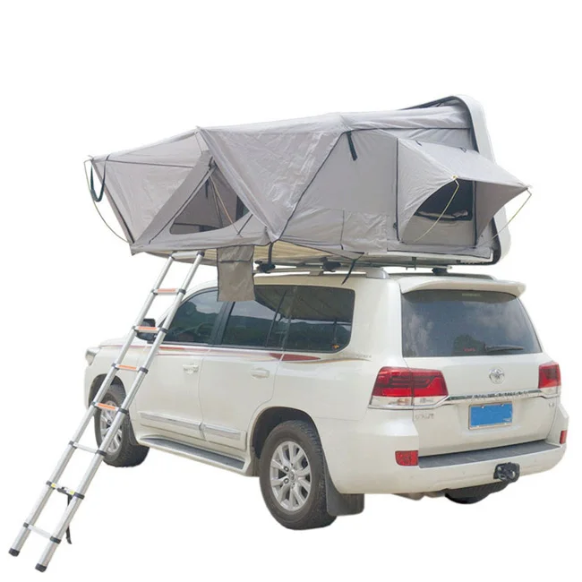 2019 Newest Hard Shell Car Roof Top Tent/Tents for Cars/4x4 Overland Roof Top Tent