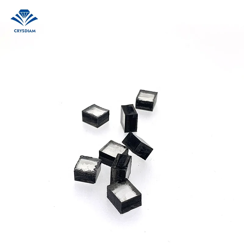 CRYSDIAM SQUARE 3-3.5ct Cvd uncut diamond cvd diamond igi cvd hpht rough diamond