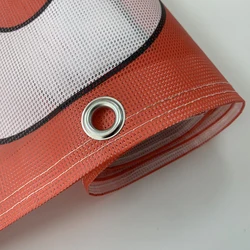 Outdoor Mesh Fabric Fence Scrim Cloth Banner Latest Eco friendly Advertising Cloth Banners For Sporting events