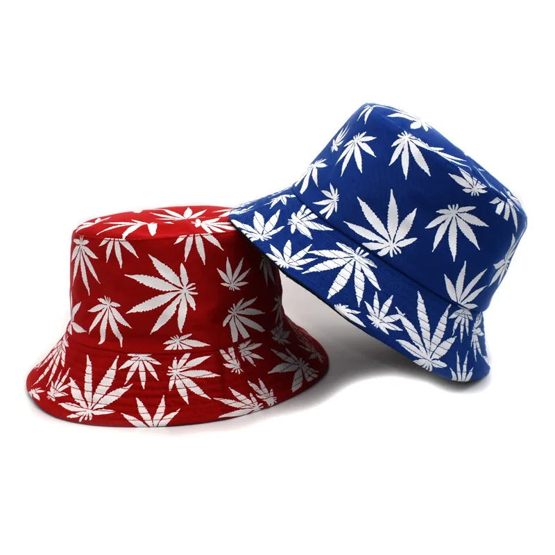 
Apocynum venetum leaves Summer Outdoor Travel bucket hats 