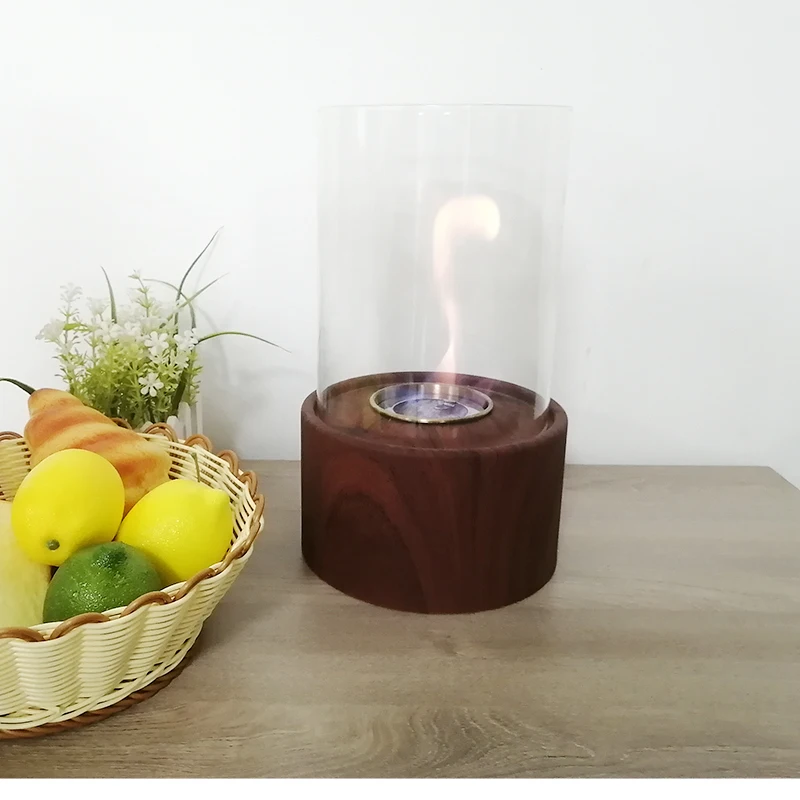 Mini Tabletop Steel Fire Pit Outdoor Bio Ethanol Fireplace Portable Indoor Tabletop Patio Heater Fire Tabletop Fireplaces