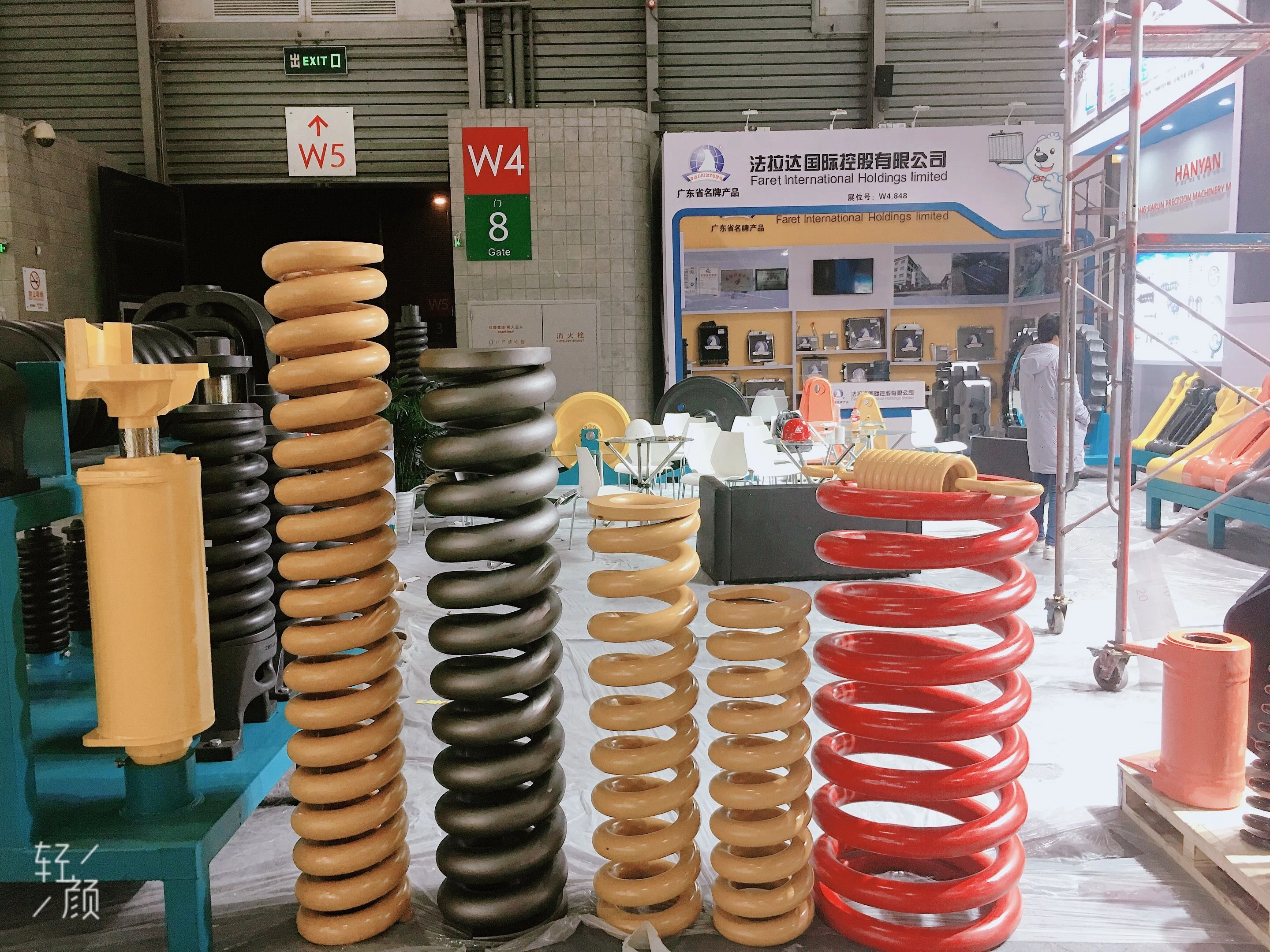 large wire heavy duty compression spring for cars shock absorber coil spring