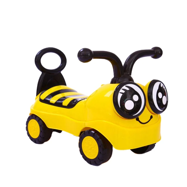 Honey Bee Style Sliding Toy For Children Ride On Car Playing And Cheap Plastic Baby Swing Car