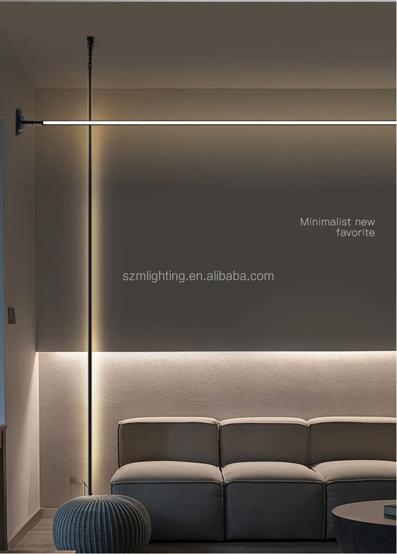 Design Modern LED Pendant Light LED Pendant Light 5m 10m Hanging Linear Light