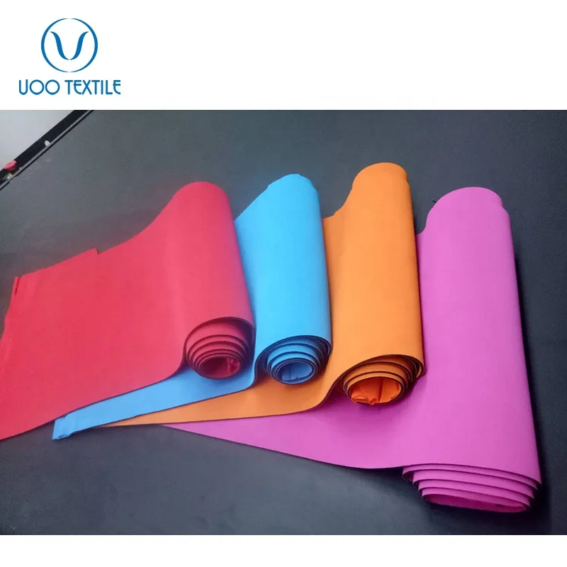 UOO Cheap 4mm Thickness Neoprene Polyester Fabric