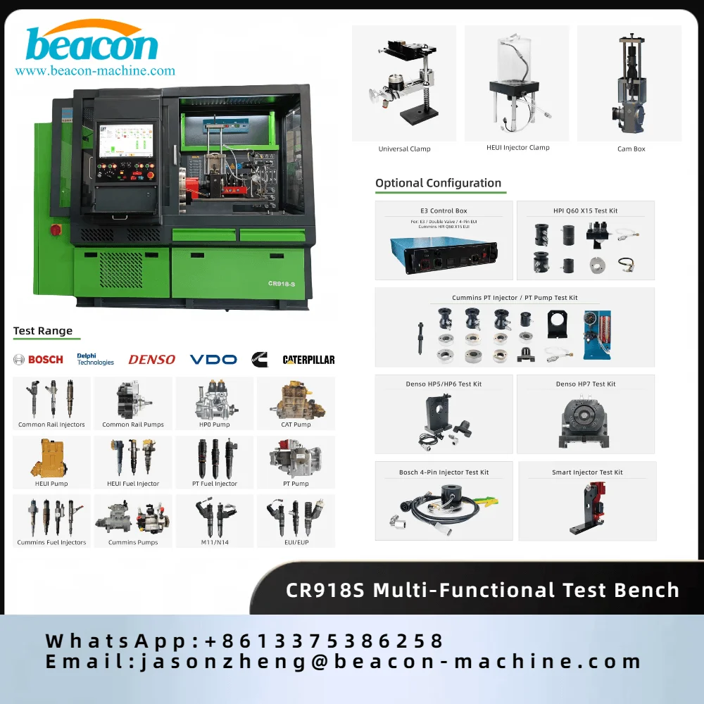 BC-CR918 common rail injector test bench mechanical injection pump test bench