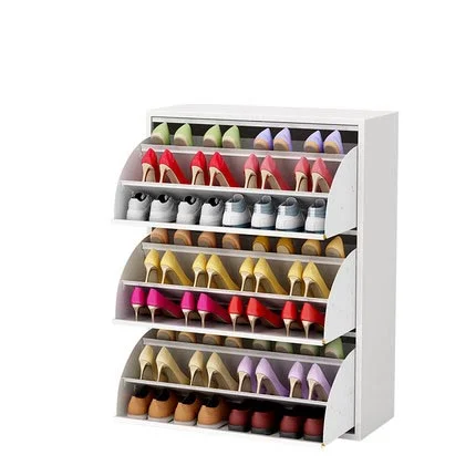 Big nordic living room entrance hallway cabinet large capacity partition storage tipping shoe cabinet