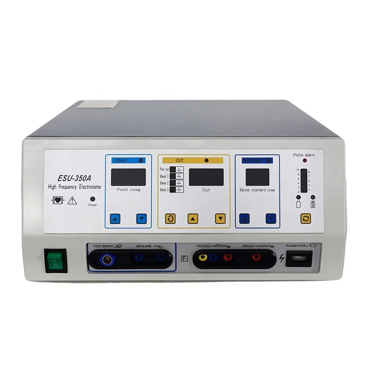 350W Radio Frequency Surgical Diathermy Veterinary Electrosurgical Unit