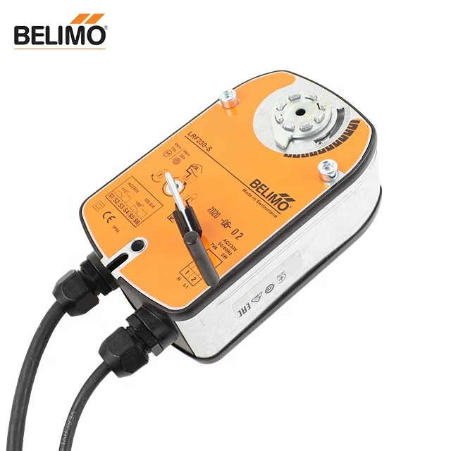 BELIMO LRF230-S поворотный привод безотказный NC 4 нм AC 100-240 В открытый/закрытый 75 с 2x SPDT IP54 CE в наличии швейцарский оригинальный